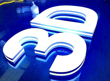 3D无边字